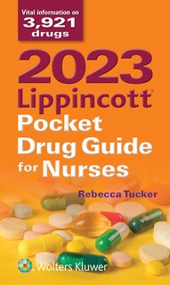 Front cover_2023 Lippincott Pocket Drug Guide for Nurses