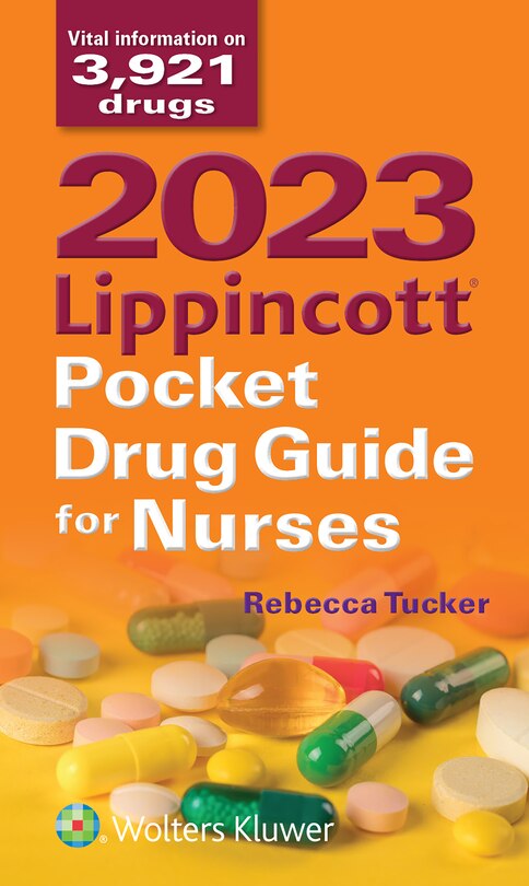 Front cover_2023 Lippincott Pocket Drug Guide for Nurses