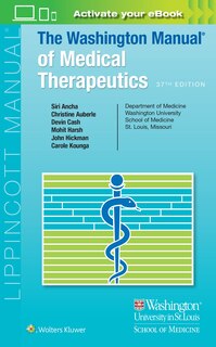 Front cover_The Washington Manual of Medical Therapeutics
