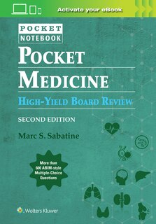 Front cover_Pocket Medicine High Yield Board Review