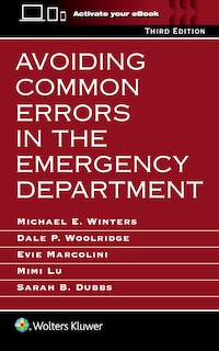 Front cover_Avoiding Common Errors in the Emergency Department