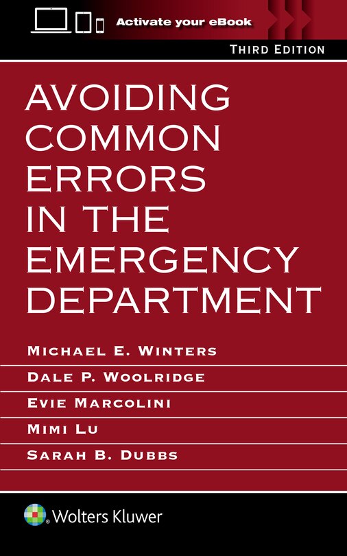 Front cover_Avoiding Common Errors in the Emergency Department