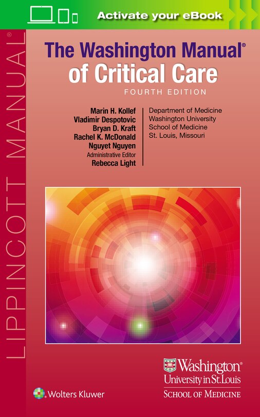 Couverture_The Washington Manual of Critical Care