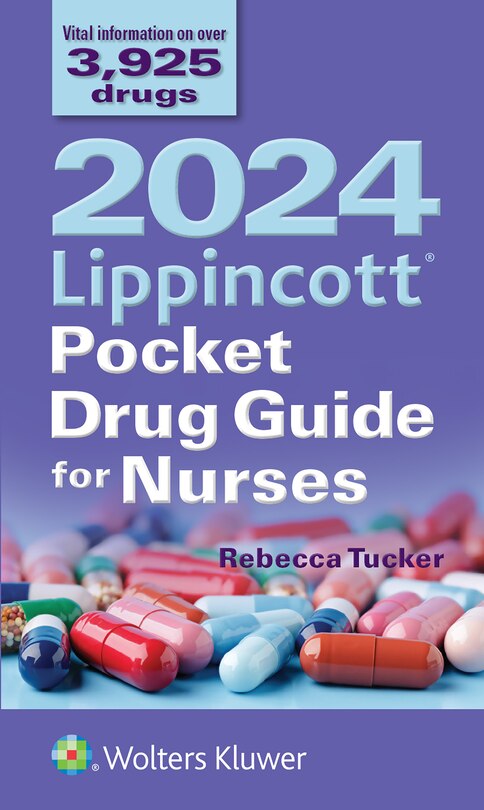 Front cover_2024 Lippincott Pocket Drug Guide for Nurses