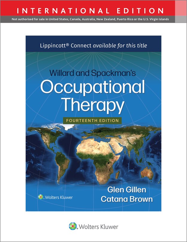 Front cover_Willard and Spackman's Occupational Therapy 14e Lippincott Connect International Edition Print Book and Digital Access Card Package