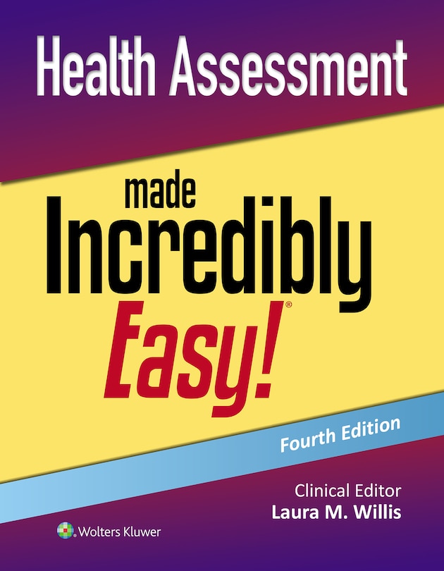 Front cover_Health Assessment Made Incredibly Easy!
