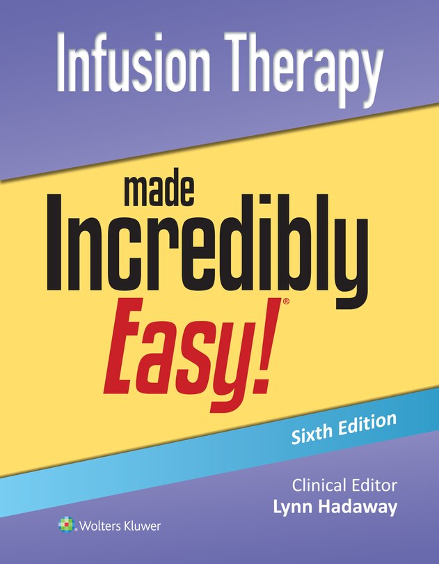 Couverture_Infusion Therapy Made Incredibly Easy!