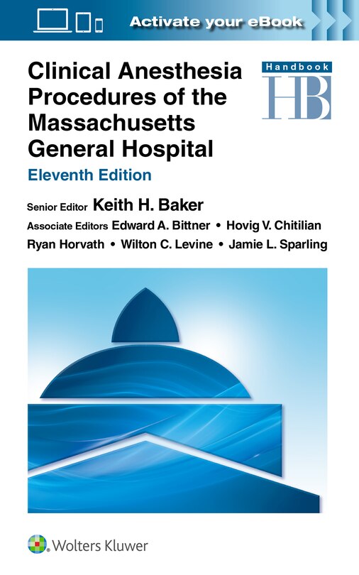 Front cover_Clinical Anesthesia Procedures of the Massachusetts General Hospital
