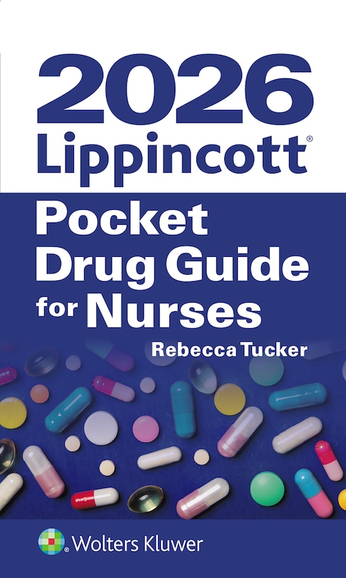 Front cover_2026 Lippincott Pocket Drug Guide for Nurses