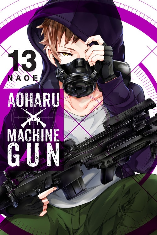 Front cover_Aoharu X Machinegun, Vol. 13