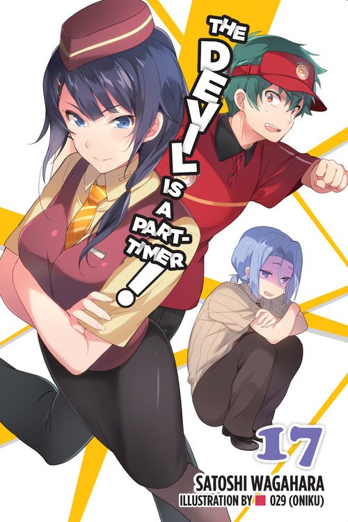Front cover_The Devil Is a Part-Timer!, Vol. 17 (light novel)