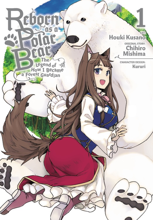 Front cover_Reborn as a Polar Bear, Vol. 1