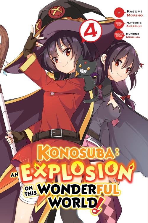 Front cover_Konosuba: An Explosion On This Wonderful World!, Vol. 4 (manga)