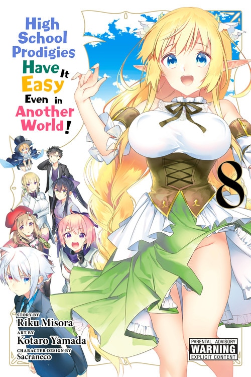 Front cover_High School Prodigies Have It Easy Even In Another World!, Vol. 8 (manga)