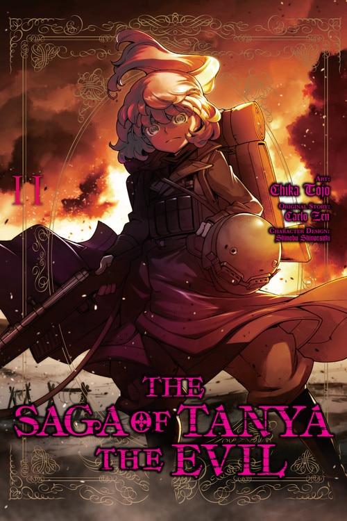 Front cover_The Saga of Tanya the Evil, Vol. 11 (manga)