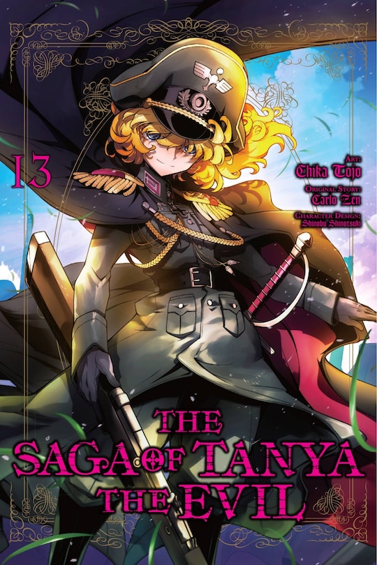 Front cover_The Saga of Tanya the Evil, Vol. 13 (manga)