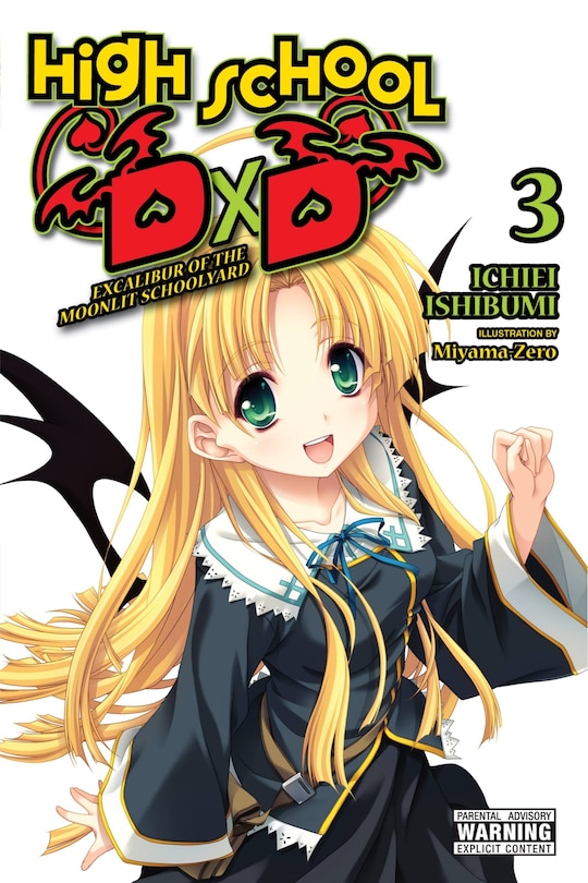 Front cover_High School Dxd, Vol. 3 (light Novel)