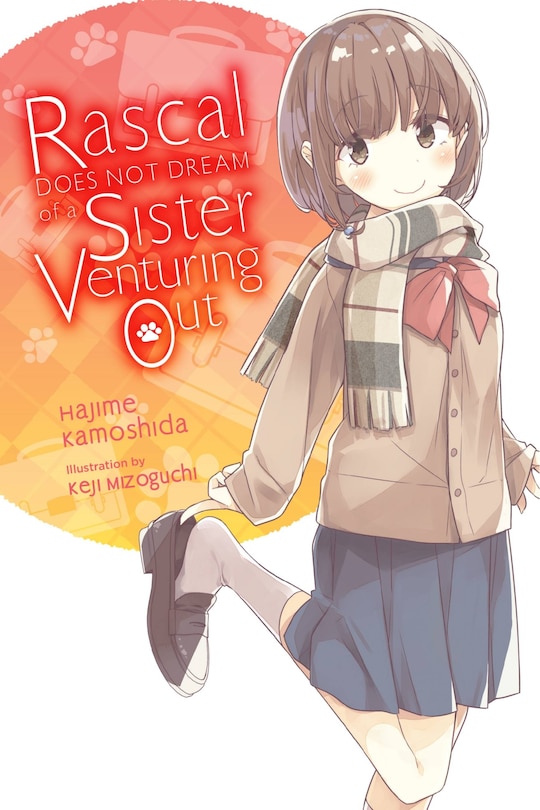 Front cover_Rascal Does Not Dream of a Sister Venturing Out (light novel)