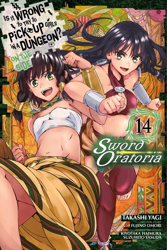 Front cover_Is It Wrong To Try To Pick Up Girls In A Dungeon? On The Side: Sword Oratoria, Vol. 14 (manga)