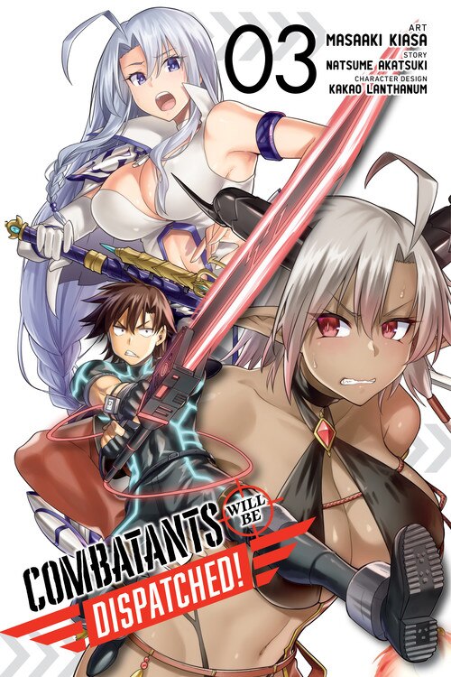 Front cover_Combatants Will Be Dispatched!, Vol. 3 (manga)