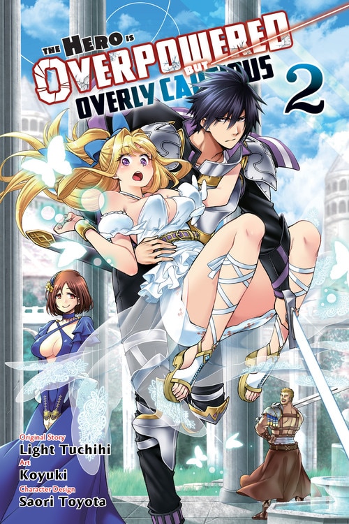Front cover_The Hero Is Overpowered But Overly Cautious, Vol. 2 (manga)