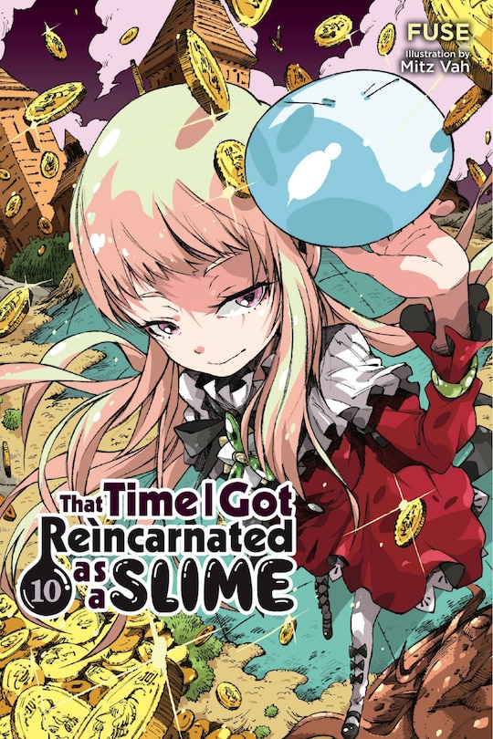Couverture_That Time I Got Reincarnated As A Slime, Vol. 10 (light Novel)