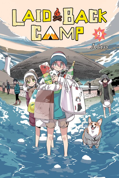 Front cover_Laid-back Camp, Vol. 9