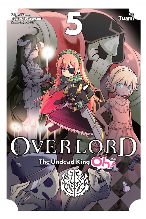Front cover_Overlord: The Undead King Oh!, Vol. 5