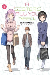 Front cover_A Sister's All You Need., Vol. 8 (light novel)