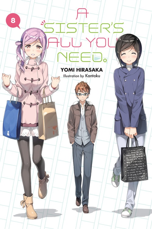 Front cover_A Sister's All You Need., Vol. 8 (light novel)