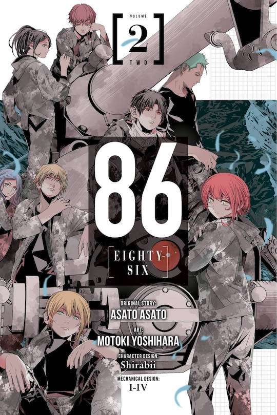 Front cover_86--eighty-six, Vol. 2 (manga)