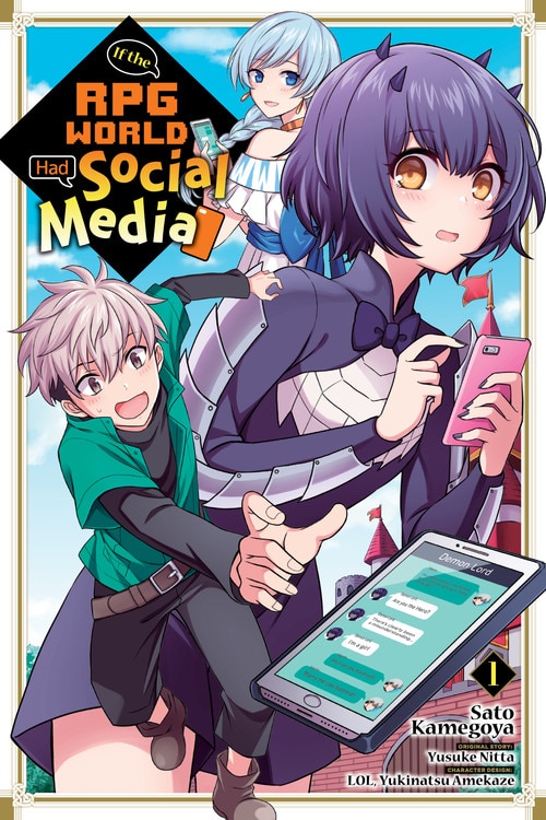 Front cover_If The Rpg World Had Social Media..., Vol. 1 (manga)