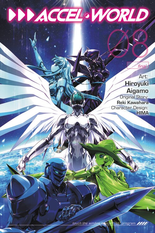 Front cover_Accel World, Vol. 8 (manga)