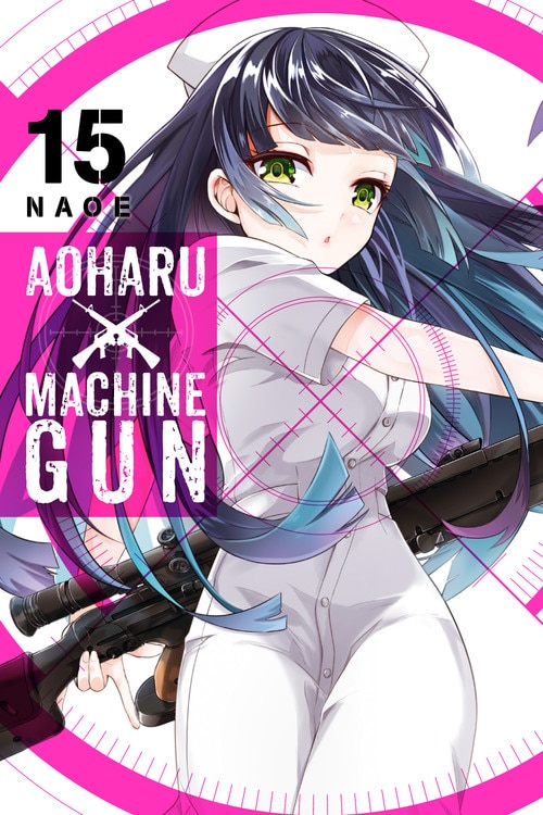 Front cover_Aoharu X Machinegun, Vol. 15
