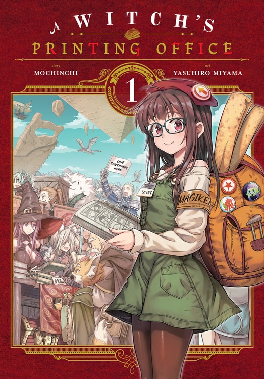 Couverture_A Witch's Printing Office, Vol. 1