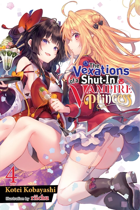 Front cover_The Vexations of a Shut-In Vampire Princess, Vol. 4 (light novel)