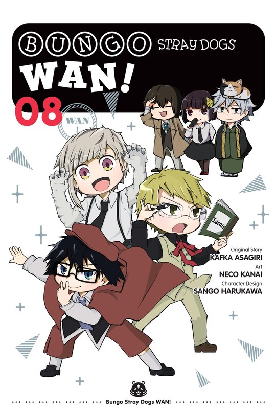 Front cover_Bungo Stray Dogs: Wan!, Vol. 8