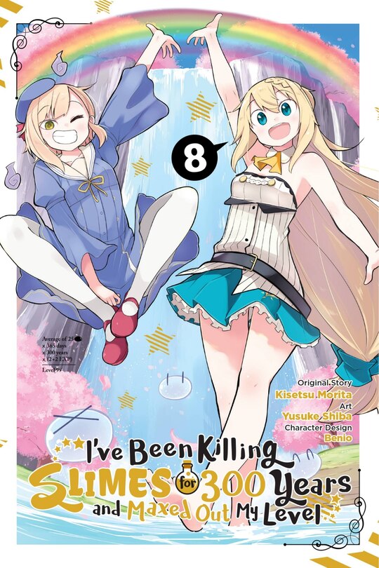 Front cover_I've Been Killing Slimes For 300 Years And Maxed Out My Level, Vol. 8 (manga)