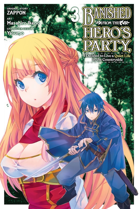 Couverture_Banished From The Hero's Party, I Decided To Live A Quiet Life In The Countryside, Vol. 3 (manga)