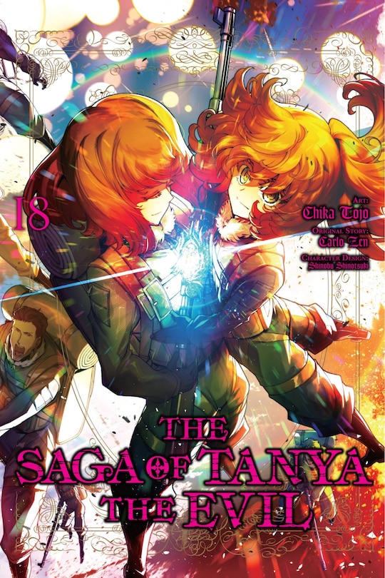 Front cover_The Saga of Tanya the Evil, Vol. 18 (manga)