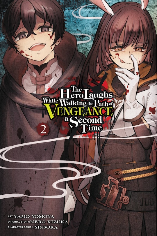 Front cover_The Hero Laughs While Walking The Path Of Vengeance A Second Time, Vol. 2 (manga)