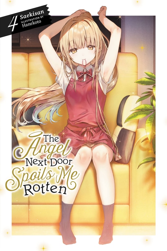 Front cover_The Angel Next Door Spoils Me Rotten, Vol. 4 (light Novel)