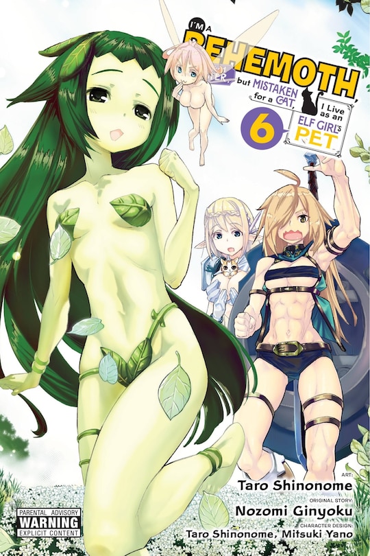 Couverture_I'm a Behemoth, an S-Ranked Monster, but Mistaken for a Cat, I Live as an Elf Girl's Pet, Vol. 6 (manga)