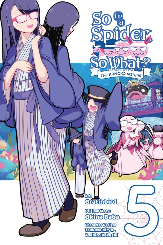 Front cover_So I'm a Spider, So What? The Daily Lives of the Kumoko Sisters, Vol. 5