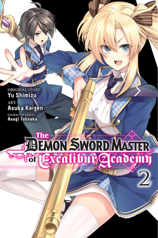 Couverture_The Demon Sword Master of Excalibur Academy, Vol. 2 (manga)