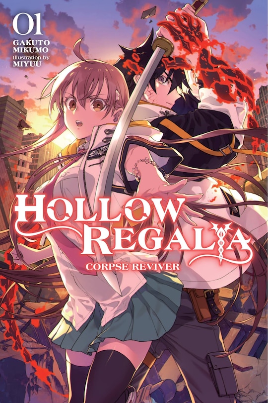 Front cover_Hollow Regalia, Vol. 1 (light novel)