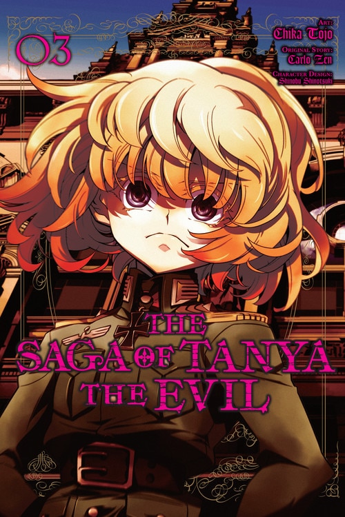 Front cover_The Saga of Tanya the Evil, Vol. 3 (manga)