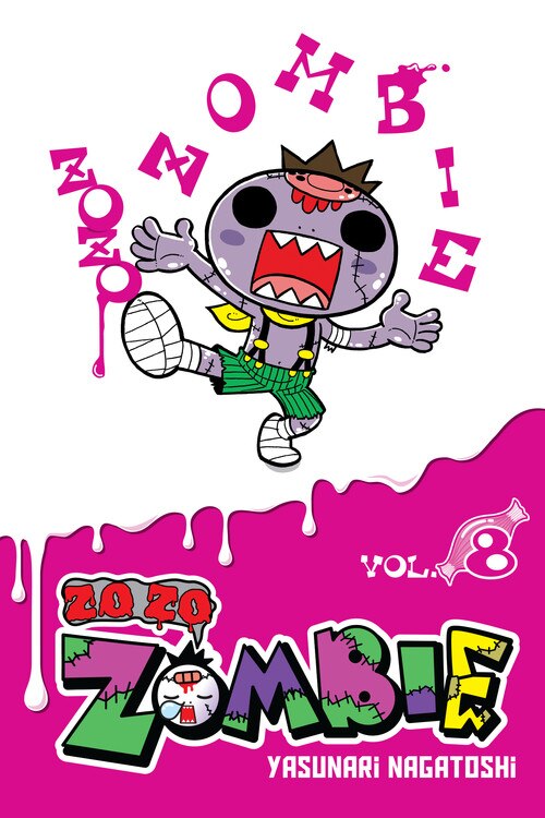 Front cover_Zo Zo Zombie, Vol. 8