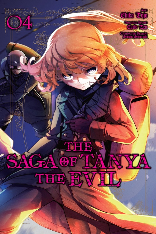 Front cover_The Saga of Tanya the Evil, Vol. 4 (manga)
