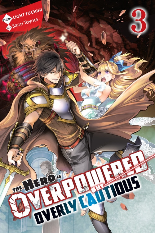 Front cover_The Hero Is Overpowered but Overly Cautious, Vol. 3 (light novel)